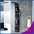 Fyeer High Quality Massage Rainfall Stainless Steel Black Shower Panel